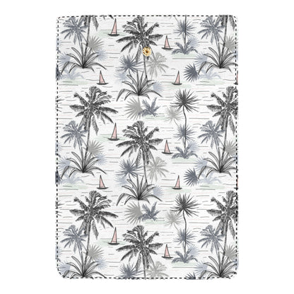 Pacific island Pattern Print Design A04 Women's Trifold Wallet