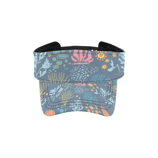Seaweed Print Design LKS304 Unisex Sun Visor