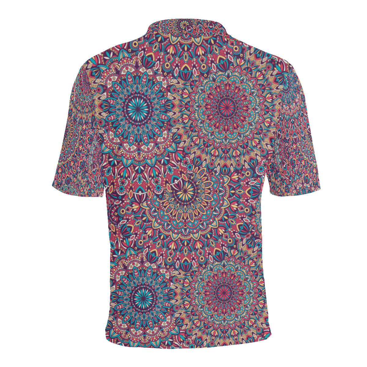 Boho Pattern Print Design 05 Men Polo Shirt