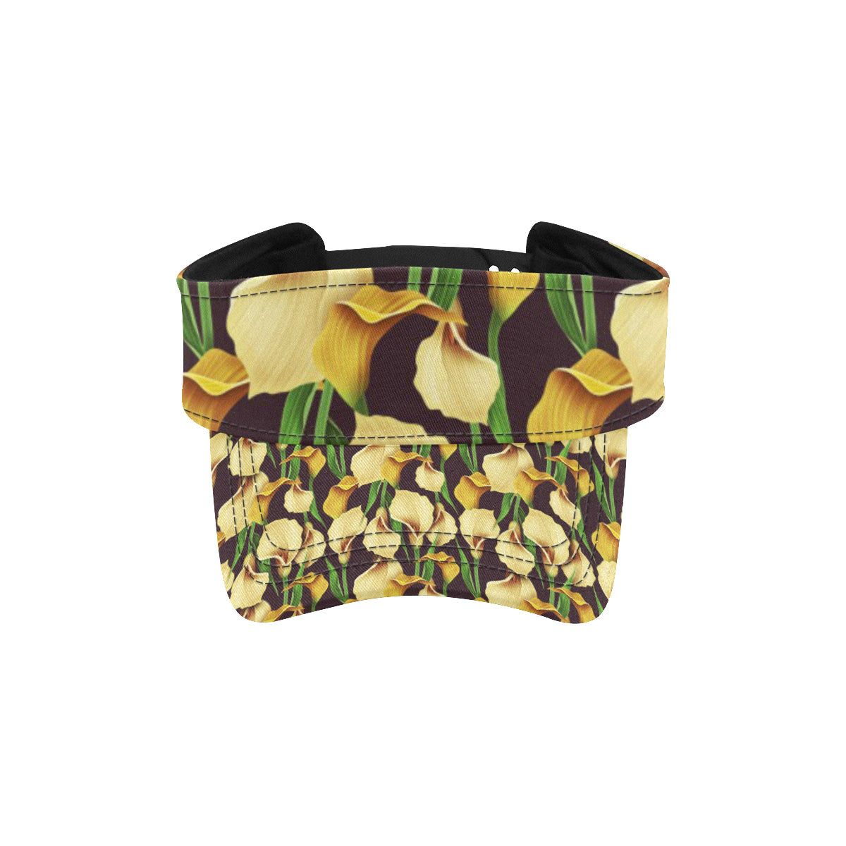 Lily Pattern Print Design LY013 Unisex Sun Visor