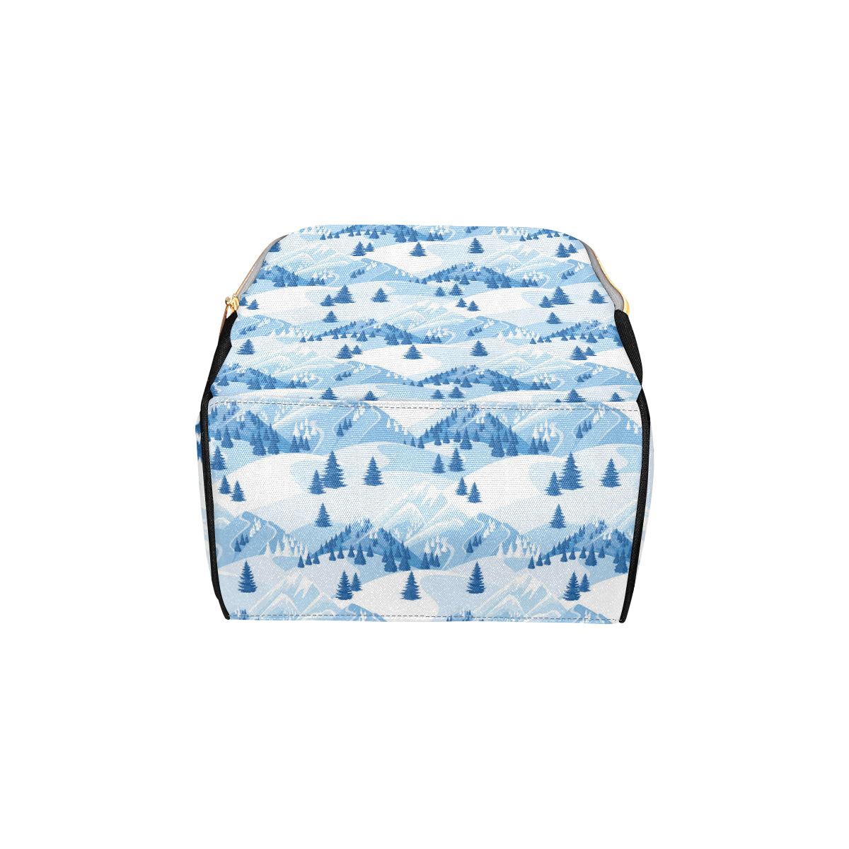 Mountain Pattern Print Design 03 Diaper Bag Backpack