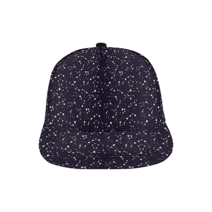 Zodiac Star Pattern Design Print Snapback Cap