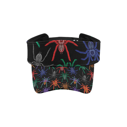 Tarantula Neon Color Pattern Print Design 03 Unisex Sun Visor