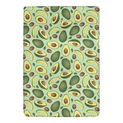 Avocado Pattern Print Design AC01 Women's Trifold Wallet