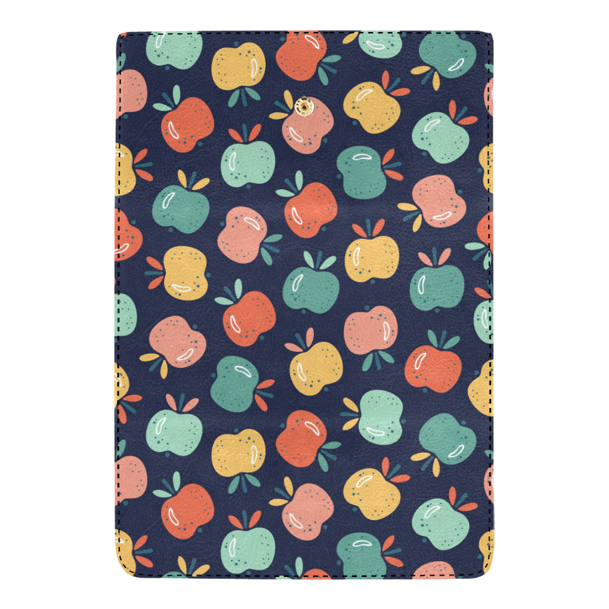 Apple Pattern Print Design AP09 Women's Trifold Wallet