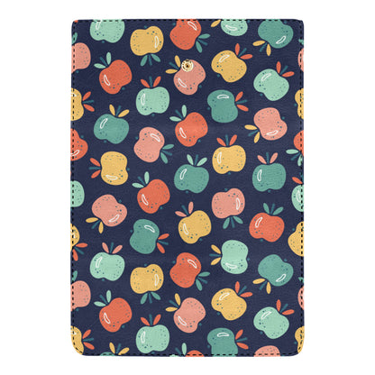 Apple Pattern Print Design AP09 Women's Trifold Wallet