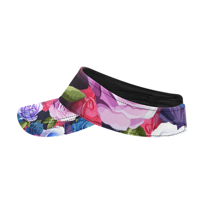 Rose Pattern Print Design RO09 Unisex Sun Visor