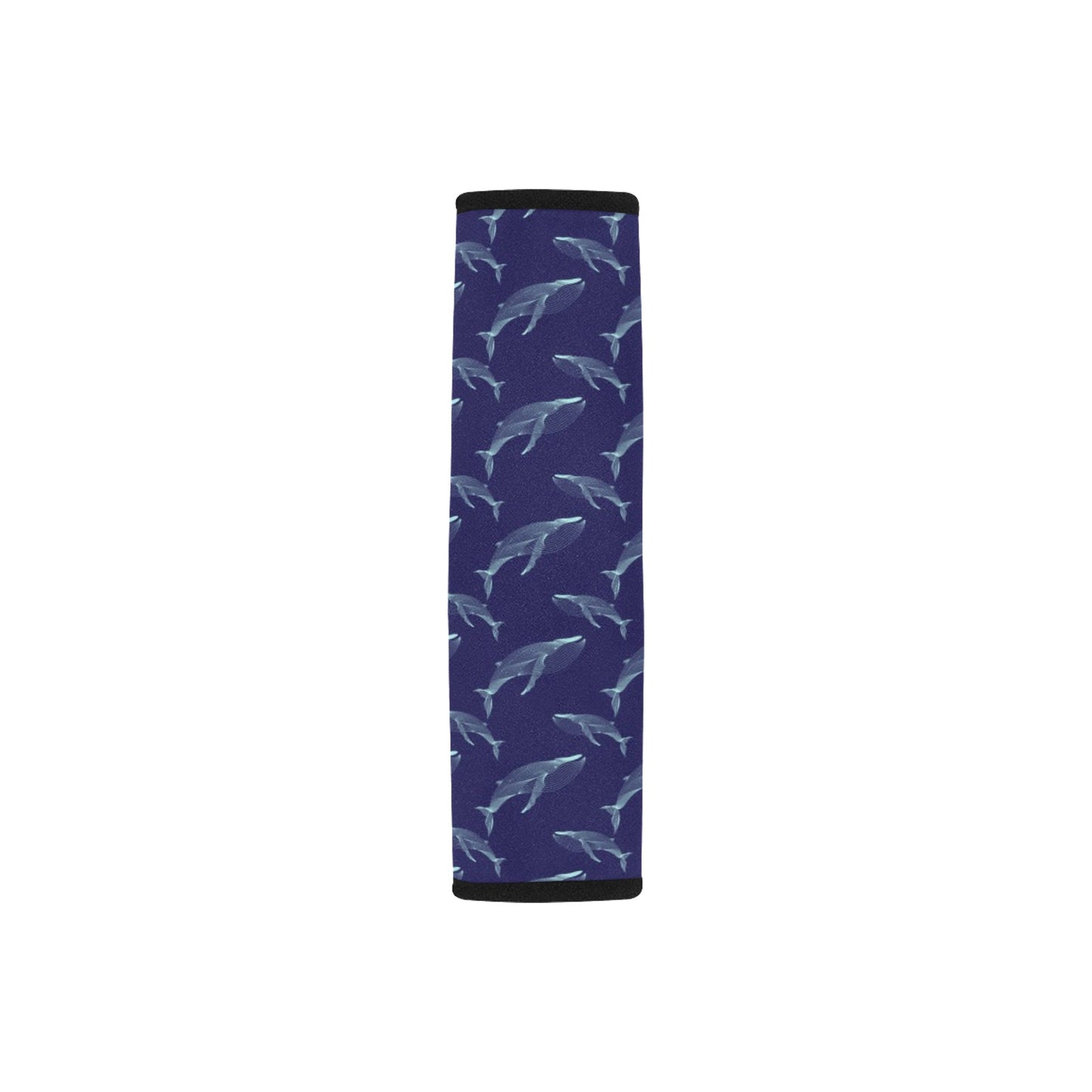 Blue Whale Print Design LKS402 Car Seat Belt Cover
