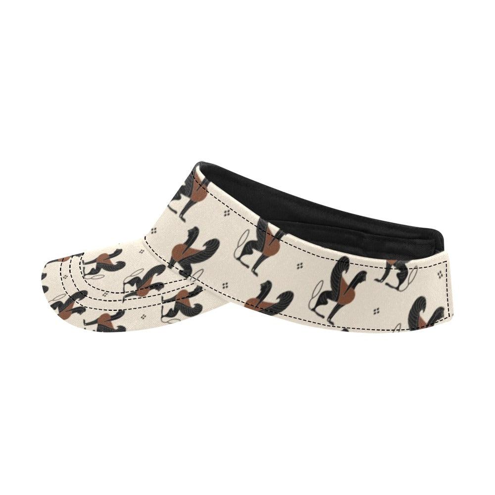 Ancient Greek Print Design LKS3010 Unisex Sun Visor