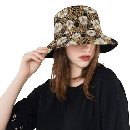 Steampunk Print Design LKS305 Unisex Bucket Hat