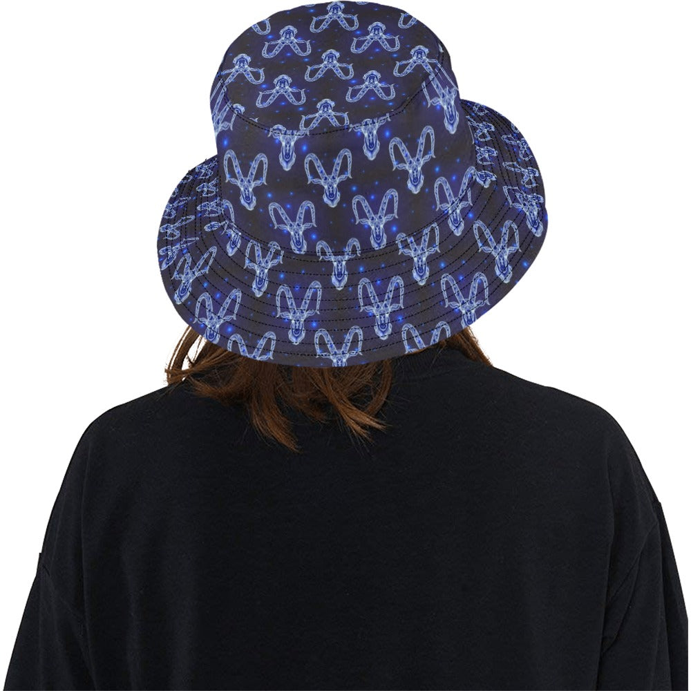 Goat Print Design LKS401 Unisex Bucket Hat