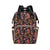 Violin Print Design LKS402 Diaper Bag Backpack