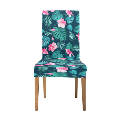 Summer Floral Print Design LKS301 Dining Chair Slipcover