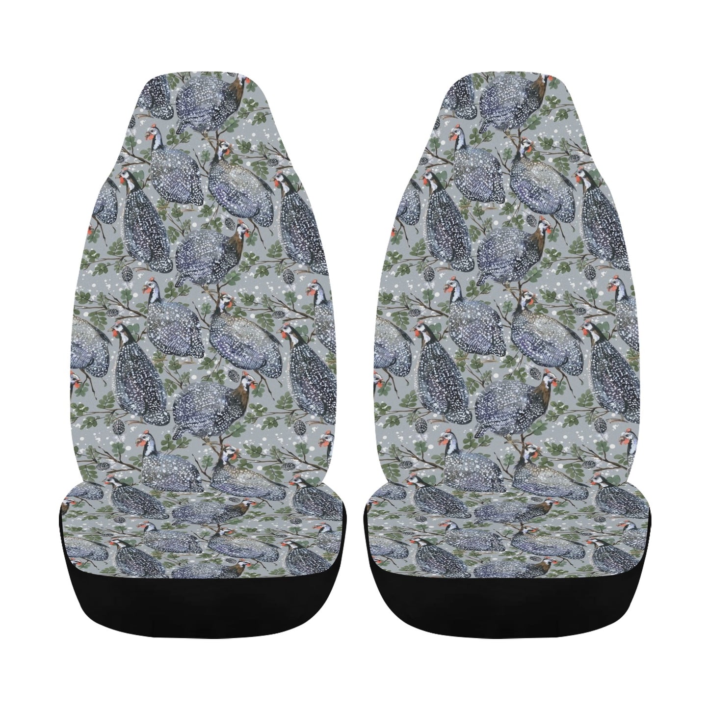 Guinea Fowl Print Design LKS402 Car Seat Covers