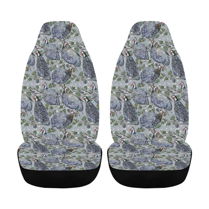 Guinea Fowl Print Design LKS402 Car Seat Covers
