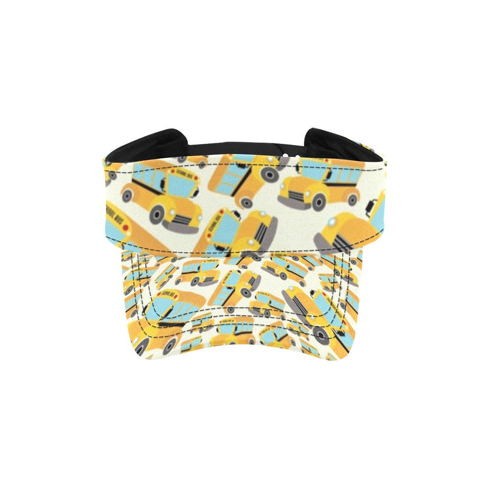 School Bus Print Design LKS301 Unisex Sun Visor