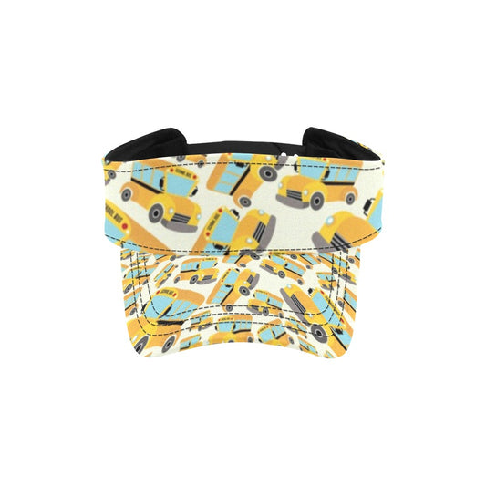 School Bus Print Design LKS301 Unisex Sun Visor