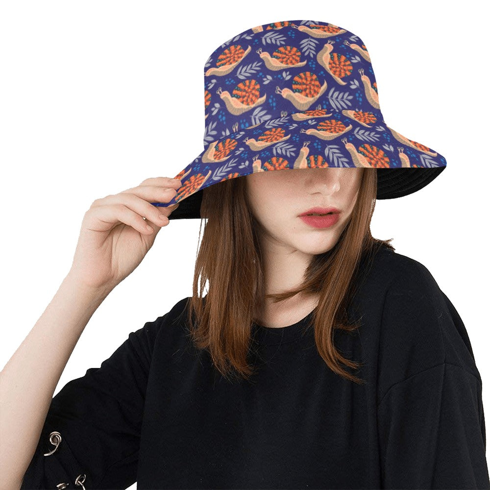 Snail Print Design LKS401 Unisex Bucket Hat