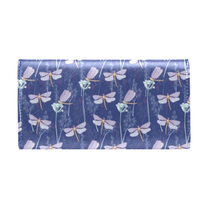 Dragonfly Print Design LKS401 Women's Trifold Wallet
