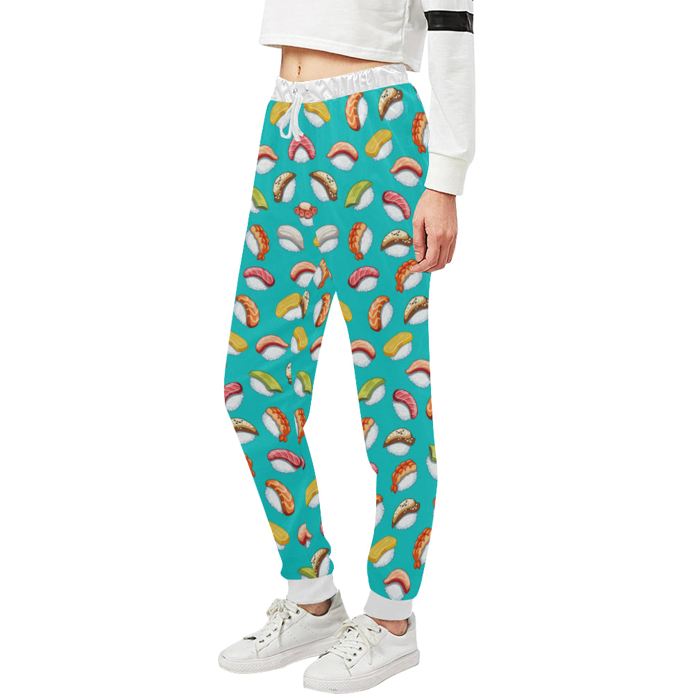 Sushi Themed Print Unisex Sweatpants