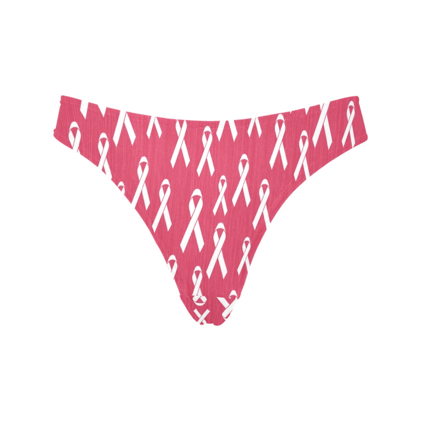 Breast Cancer Awareness Symbol Women's Thongs
