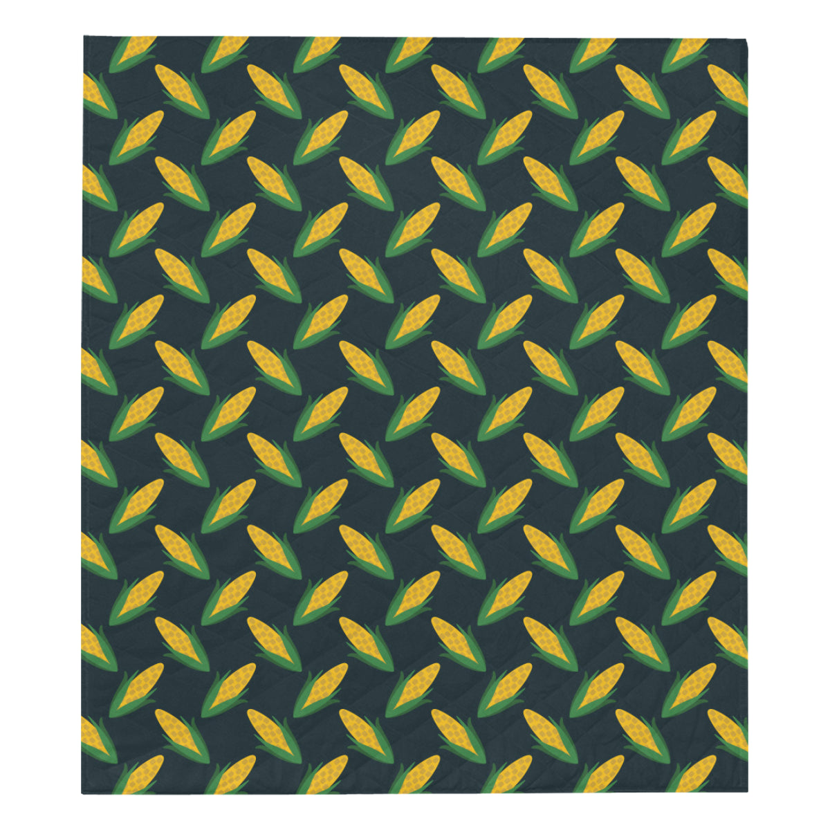 Corn Pattern Print Design 02 Premium Quilt