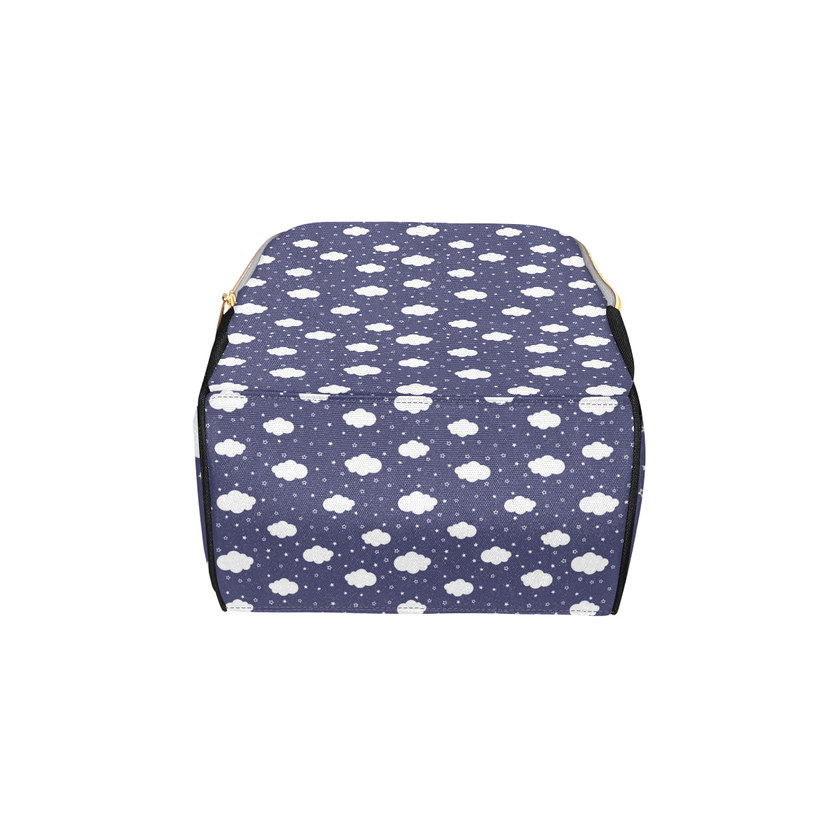 Cloud  Pattern Print Design 03 Diaper Bag Backpack