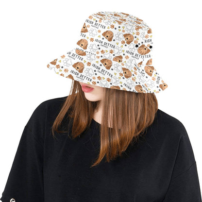Setters Irish Print Design LKS301 Unisex Bucket Hat