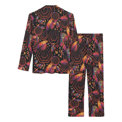 Dream catcher native american Women's Long Pajama Set