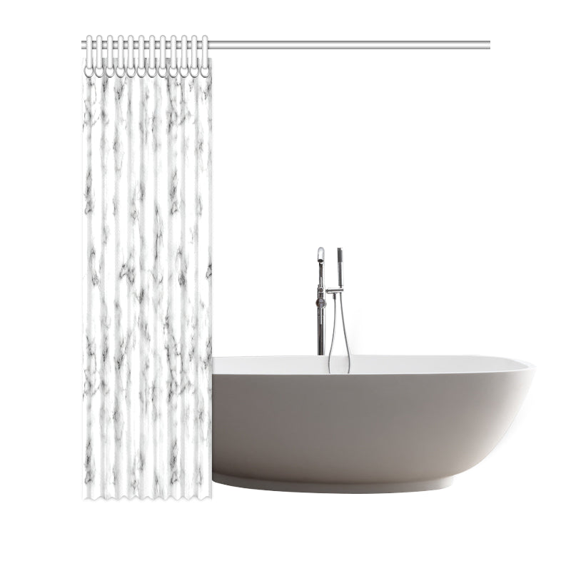 Marble Pattern Print Design 01 Shower Curtain