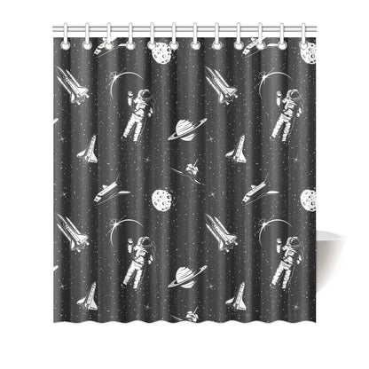 Space Pattern Shower Curtain