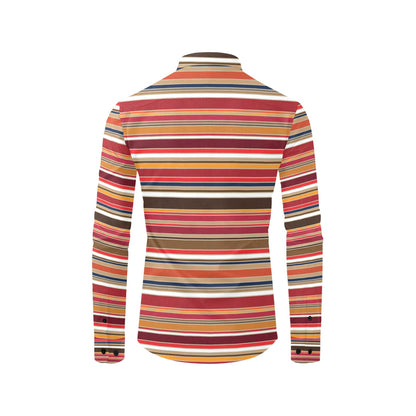 Serape Print Design LKS301 Men's Long Sleeve Dress Shirt