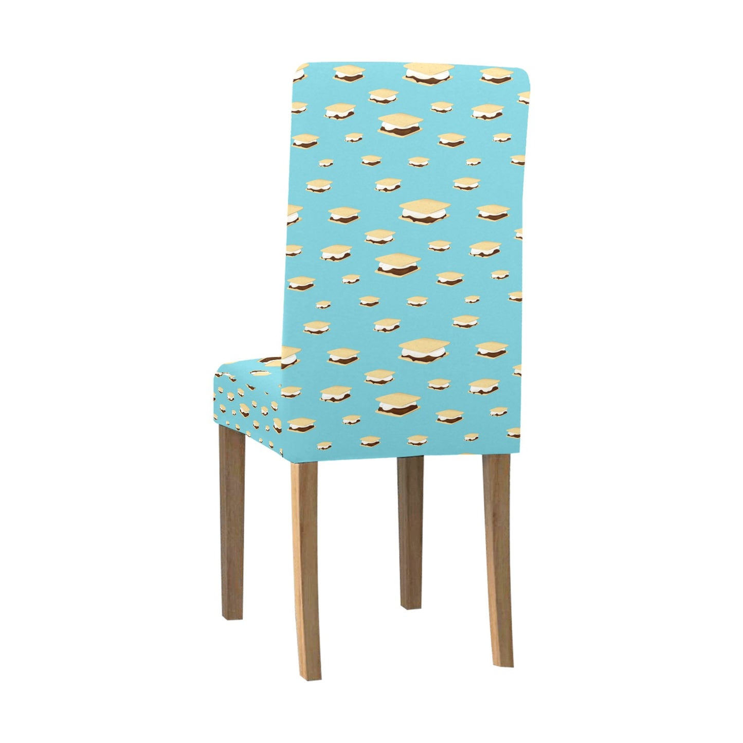 S_Mores Print Design LKS302 Dining Chair Slipcover