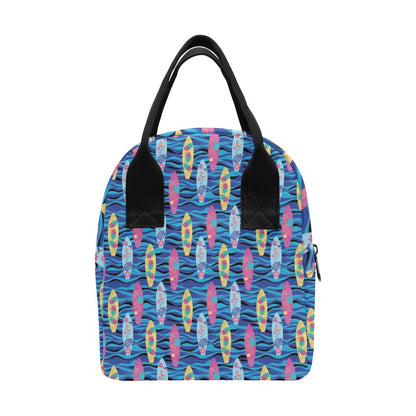 Surfboard Print Design LKS304 Insulated Lunch Bag