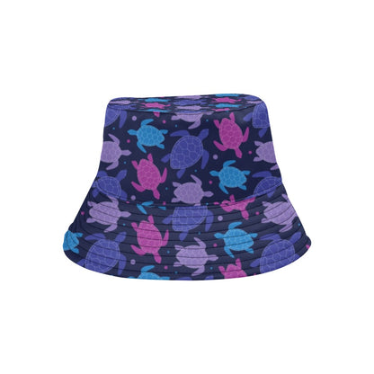 Sea Turtle Print Design LKS309 Unisex Bucket Hat