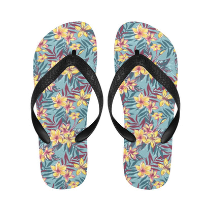 Summer Floral Print Design LKS304 Flip Flops