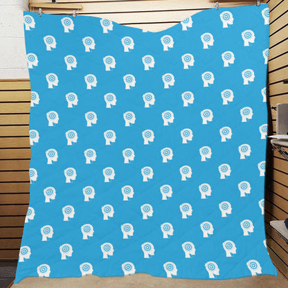 Psychology Pattern Print Design A03 Premium Quilt