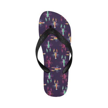 Lobster Print Design LKS402 Flip Flops