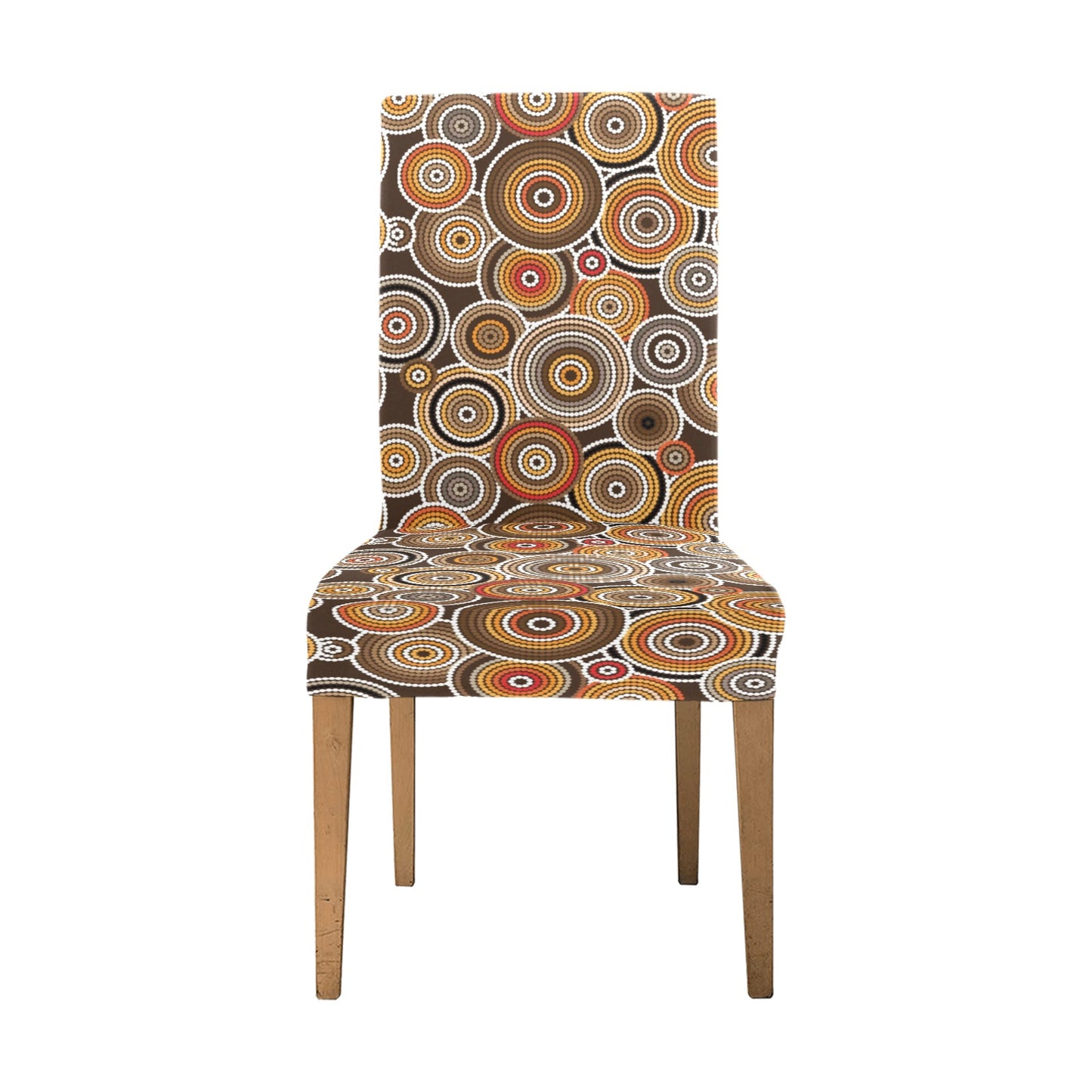 Aboriginal Print Design LKS402 Dining Chair Slipcover
