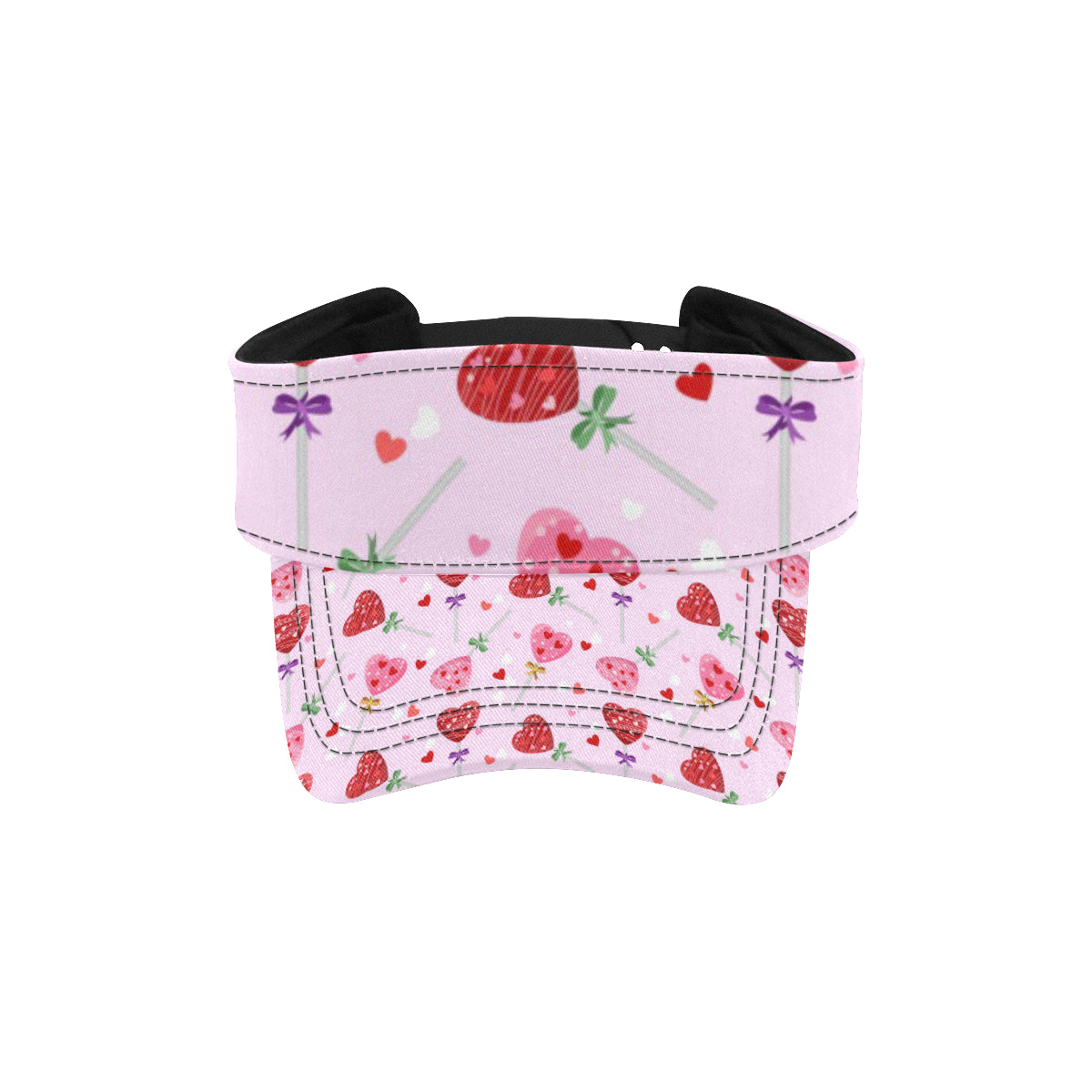 Lollipop Pattern Print Design LL07 Unisex Sun Visor