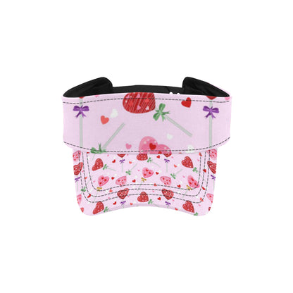 Lollipop Pattern Print Design LL07 Unisex Sun Visor