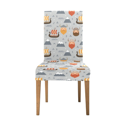 Vikings Print Design LKS307 Dining Chair Slipcover