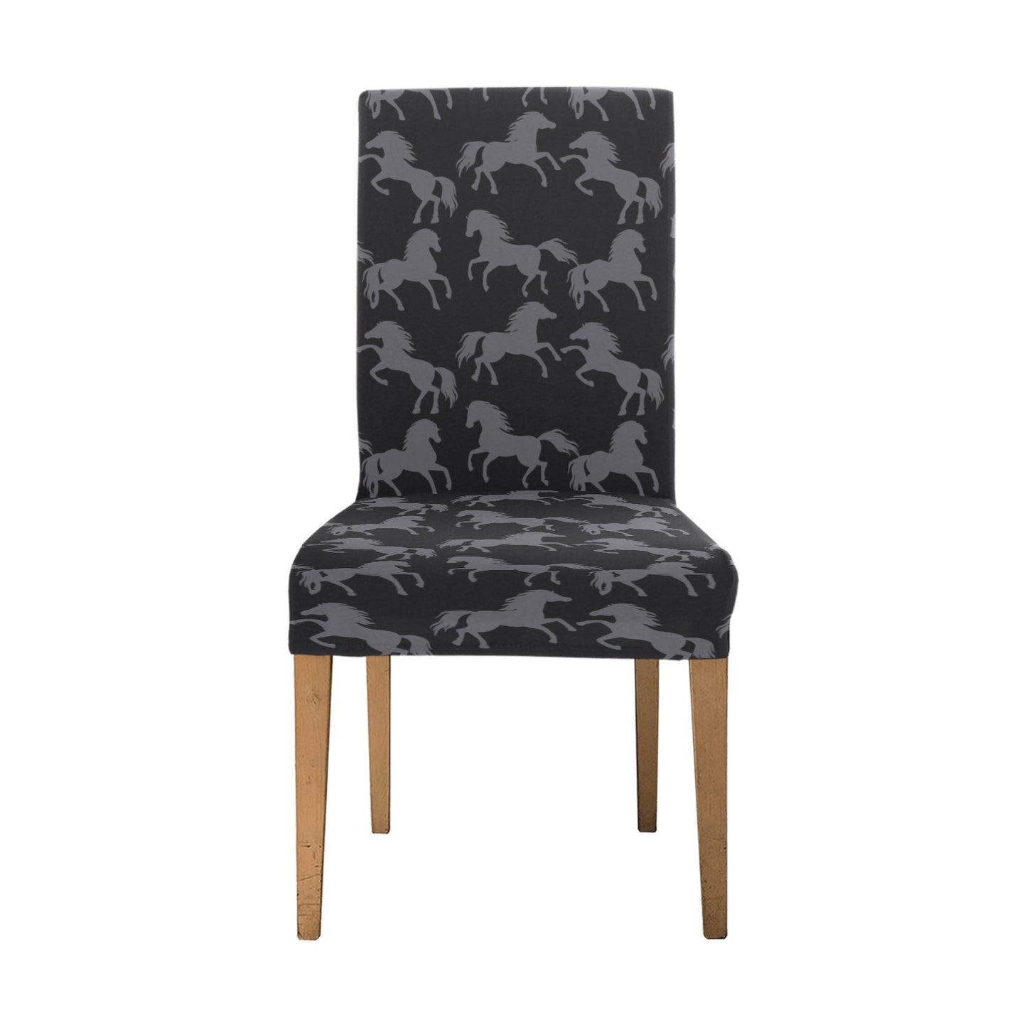 Horse Print Design LKS305 Dining Chair Slipcover