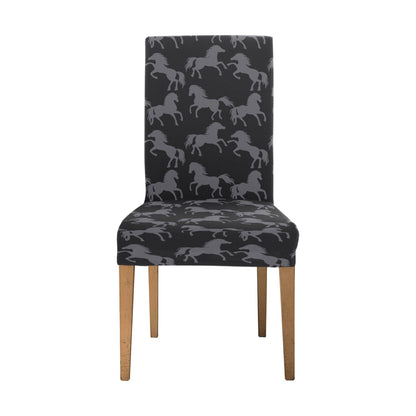 Horse Print Design LKS305 Dining Chair Slipcover