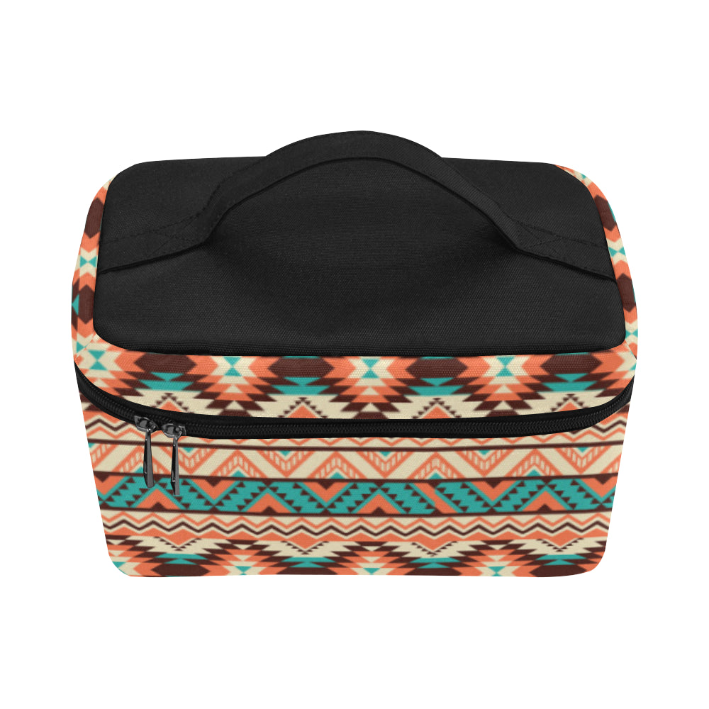 Navajo Western Style Print Pattern Makeup Bag