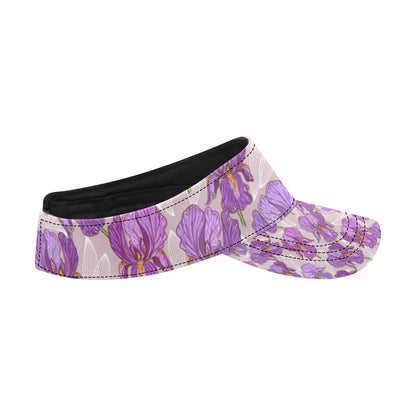 Iris Pattern Print Design IR05 Unisex Sun Visor