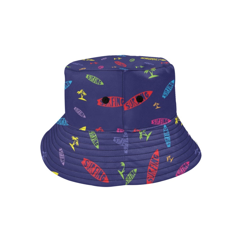 Surfboard Print Design LKS305 Unisex Bucket Hat