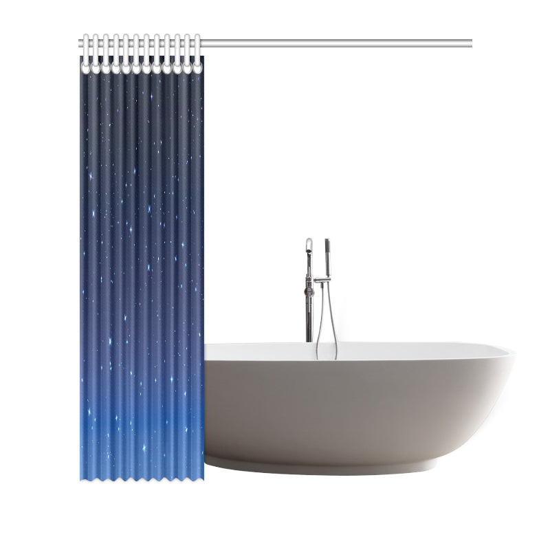 Night sky Pattern Print Design A01 Shower Curtain