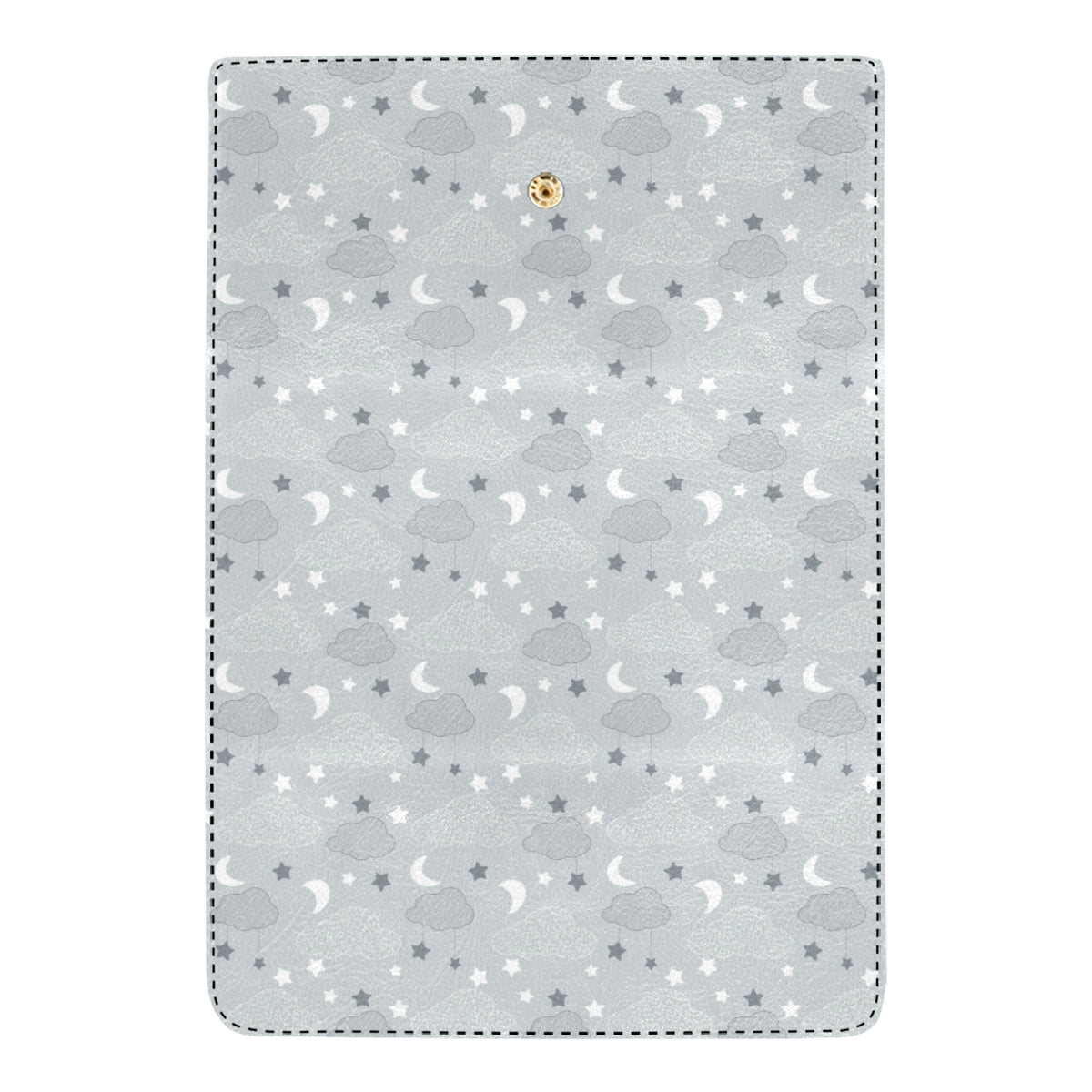 Cloud  Pattern Print Design 04 Women's Trifold Wallet