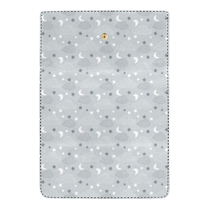 Cloud  Pattern Print Design 04 Women's Trifold Wallet